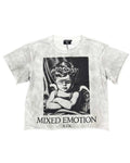 Mixed Emotions Oversize XIX Tee White